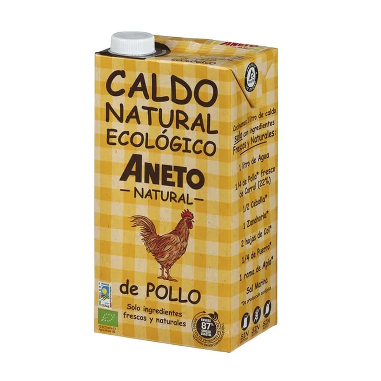 Bouillon Naturel Au Poulet Bio