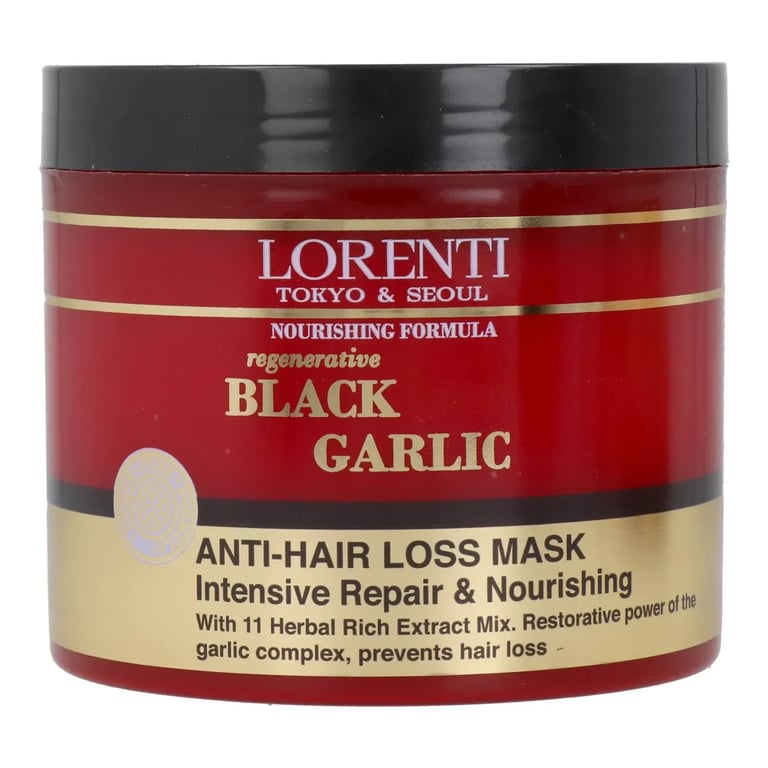 Black Garlik Hair Mascarilla