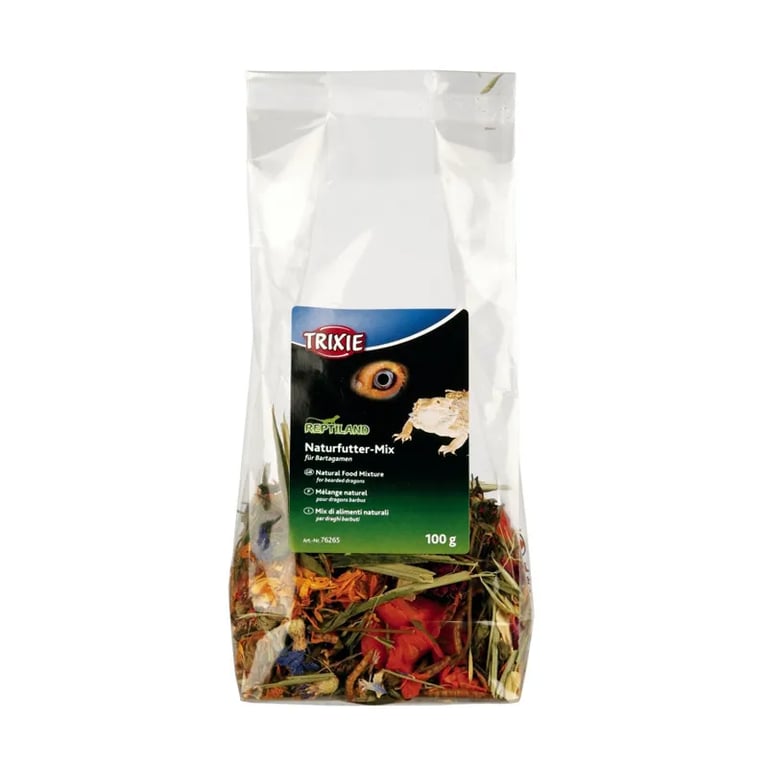 Mix De Comida Natura Para Dragones Barbudos 100g