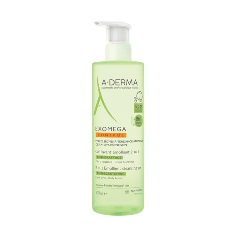 Exomega Control Gel Detergente Emolliente 2 in 1