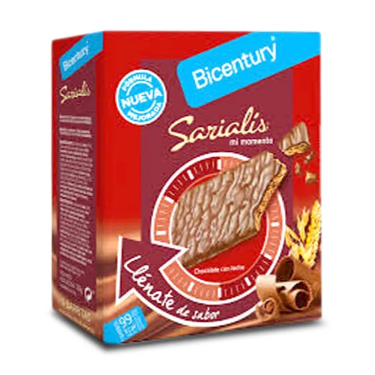 SARIALIS BARRITAS DE CEREALES Y CHOCOLATE CON LECHE