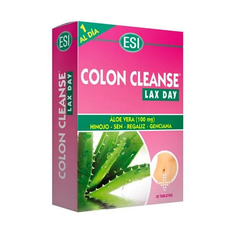 Colon Cleanse Lax Day Aloe Vera 100 mg