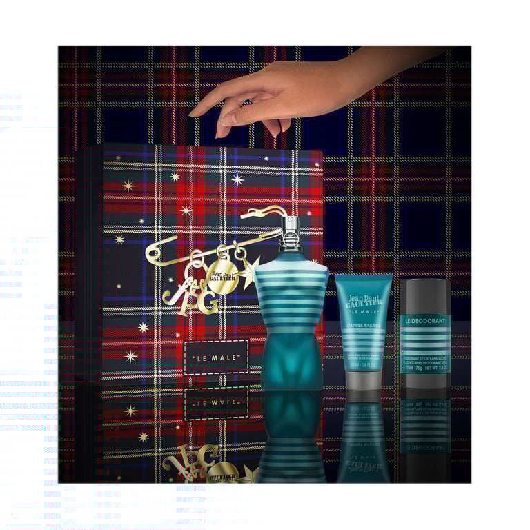 Le Male Set EDT 125 ml + After Shave 50 ml + Desodorante 75 ml de Jean Paul Gaultier