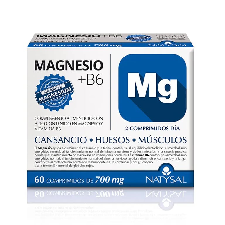Magnesio Bisglicinato 100% Quelado + B6
