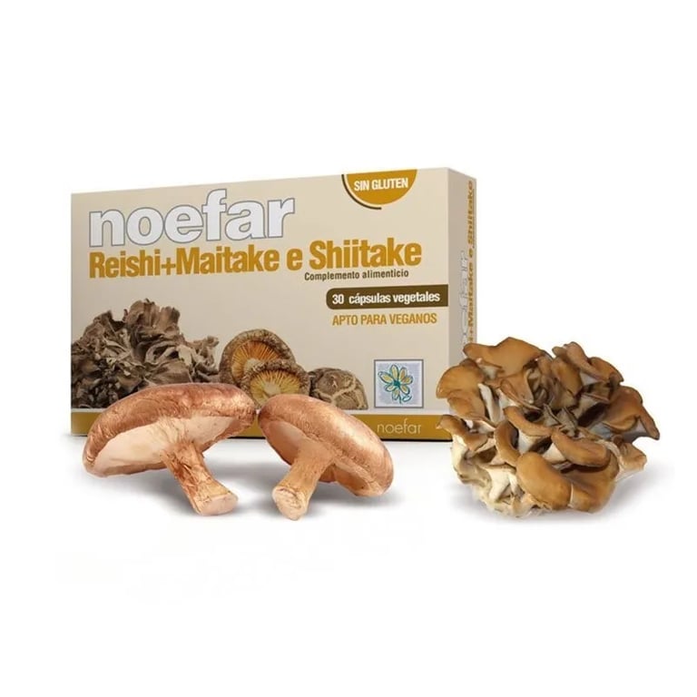 Reishi + Maitake + Shiitake