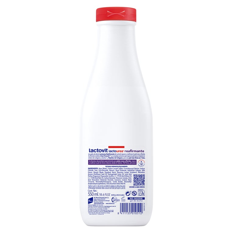 Lactourea Gel De Ducha Reafirmante 550 ml de Lactovit