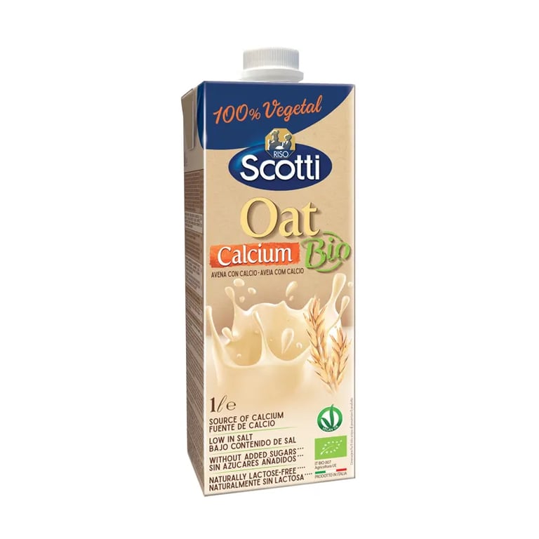 Bebida De Avena Con Calcio Bio