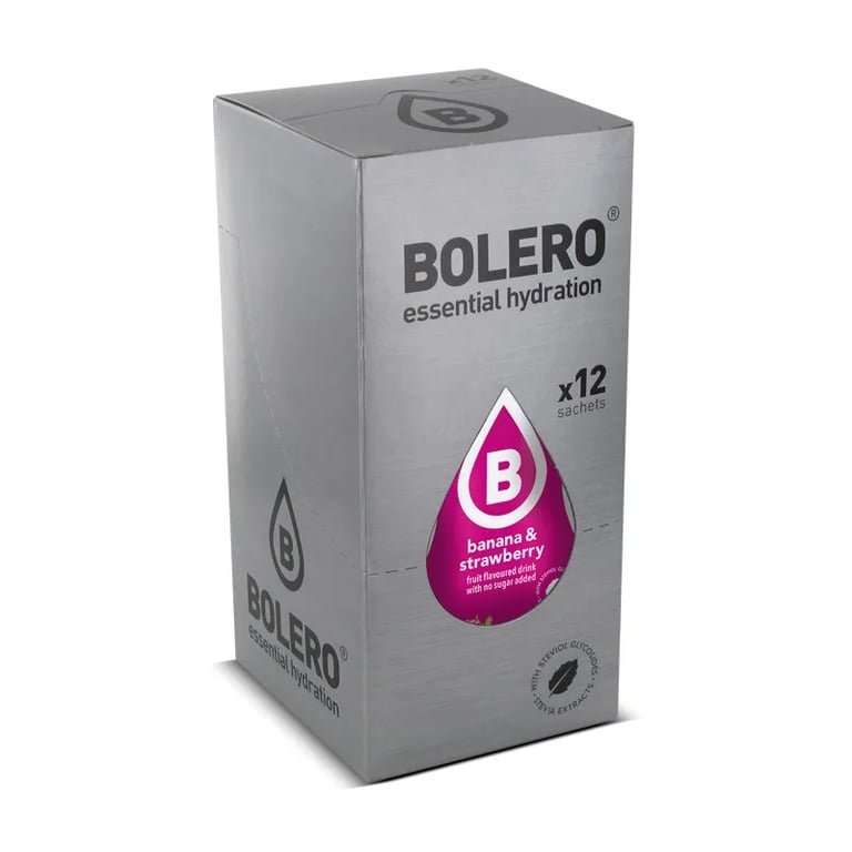 Bolero Banana e Fragola (con Stevia)