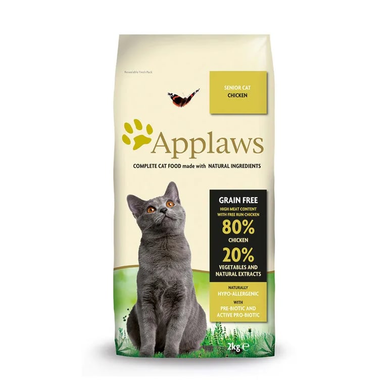 Cat Dry Senior Pollo
