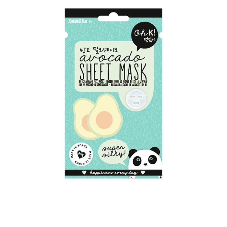 Sheet Face Mask Avocado Super Silky