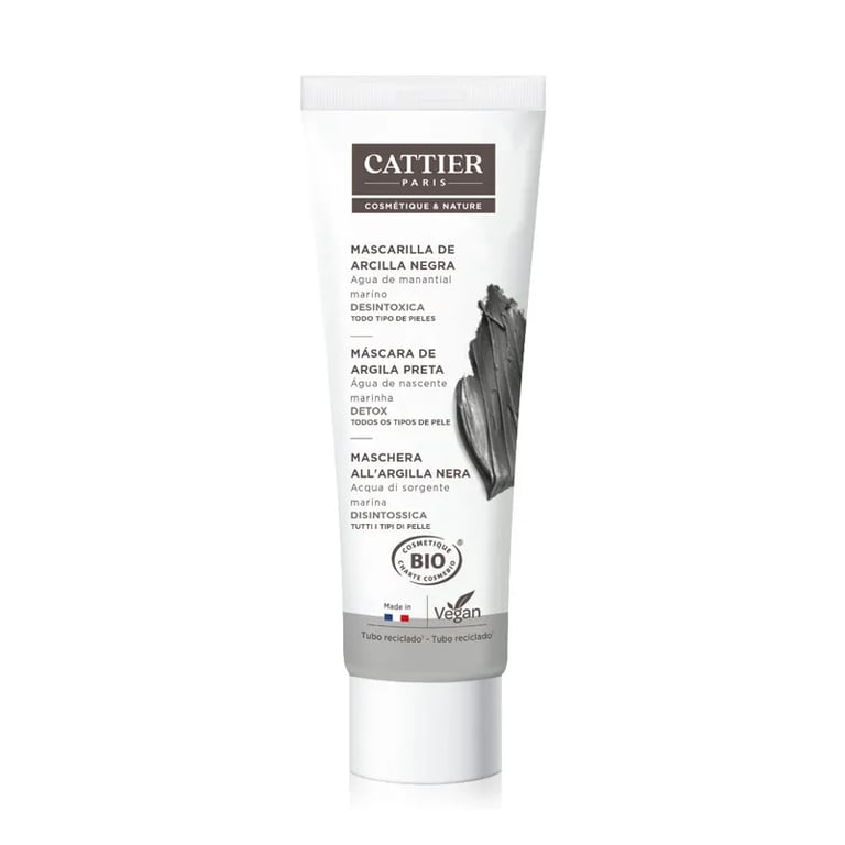 Maschera Facciale Argilla Nera