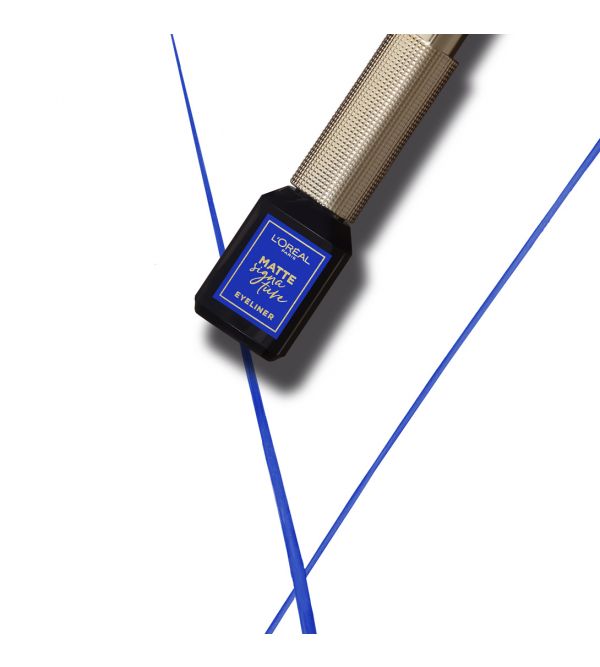 Matte Signature Eyeliner #02-Blue di L'Oreal Paris