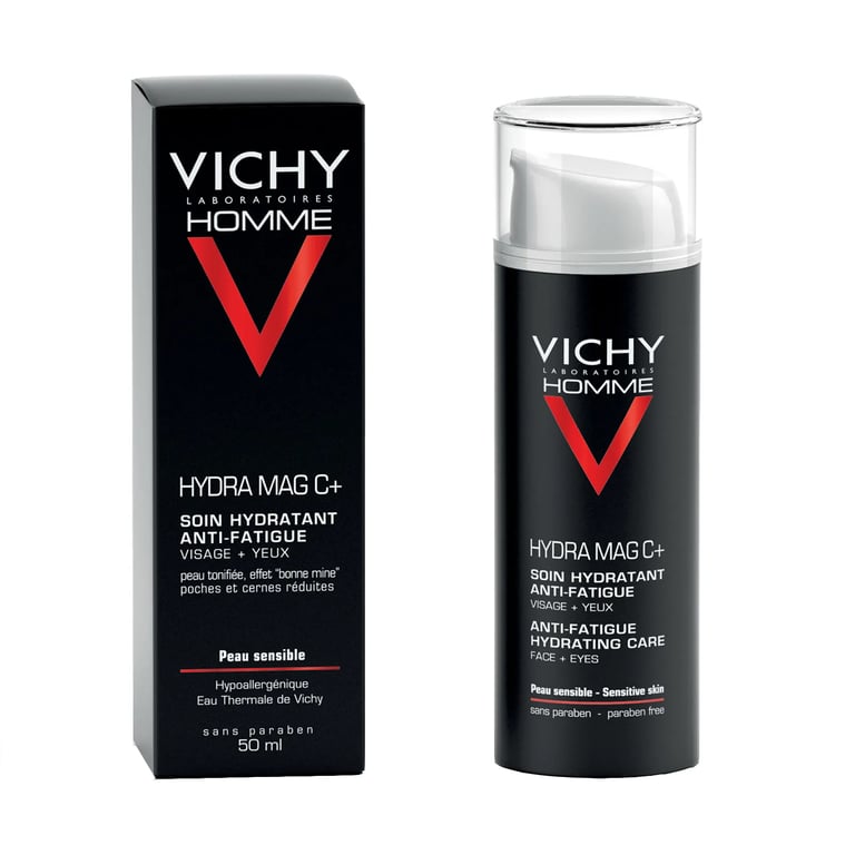 HOMME HIDRA MAG C + TRATAMIENTO HIDRATANTE ANTI-FATIGA
