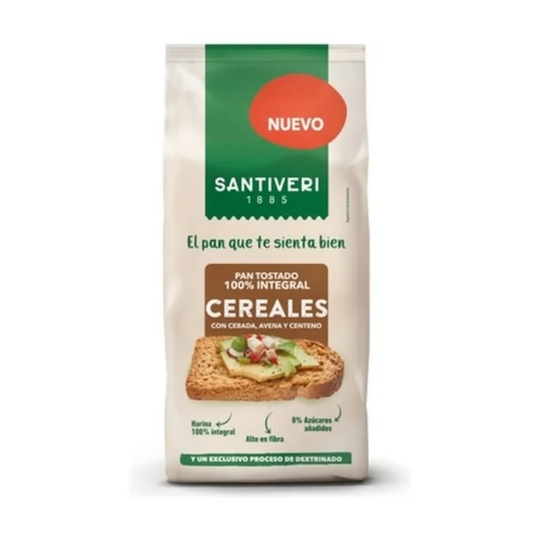 Pain Grillé 100% Intégral Céréales