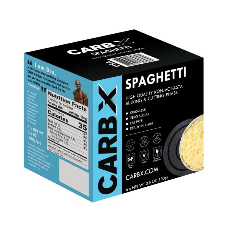 Carbx Konjac Pasta Spaghetti