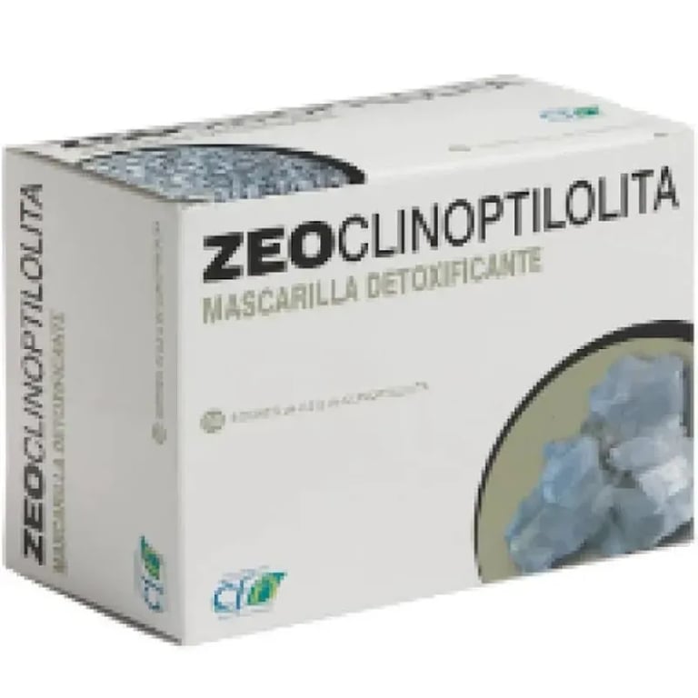 Zeoclinoptilolita Mascarilla Detoxificante