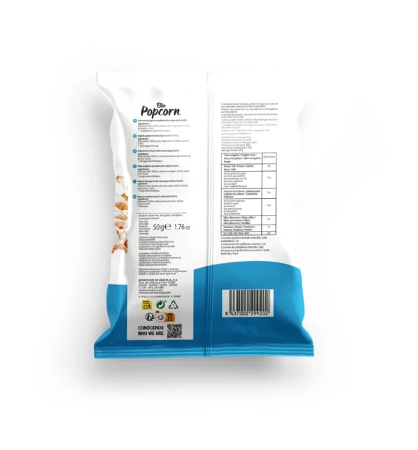 Bio-Popcorn Natives Olivenöl Extra - imagen 2 de 3