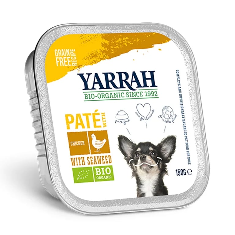 Paté con Pollo y Algas Para Perros Bio