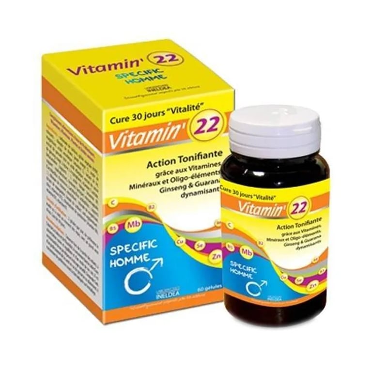 Vitamine 22 Actie Tonifiërende Man