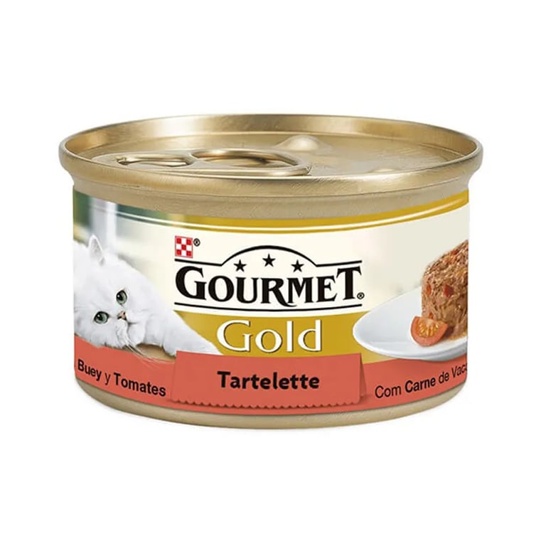 Gold Tartelette Buey y Tomate 85g