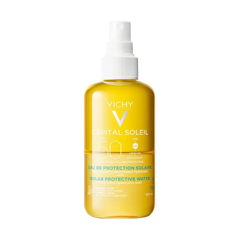 Capital Soleil Acqua Solare Protettiva SPF 50 - Idratante