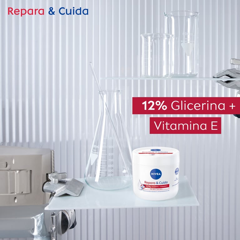 Répare & Soigne Crème 10% Glycérine Et Vitamine E 400 ml de Nivea