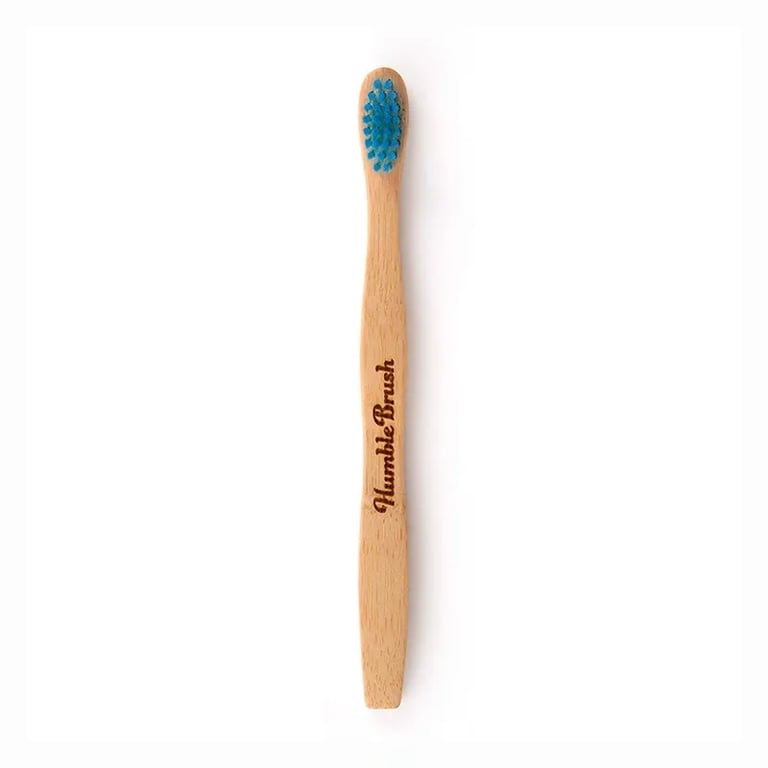 Cepillo Dientes Bambú Infantil Ultra Suave Azul