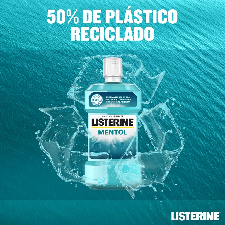 Bain De Bouche à la Menthe 250 ml de Listerine