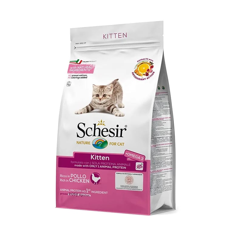 Kitten Crocchette per Gattini Pollo