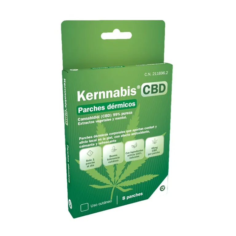Kernnabis CBD Patchs Dermiques