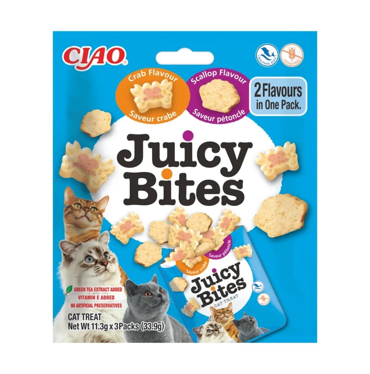 Cat Juicy Bites Muschel-Krabbe