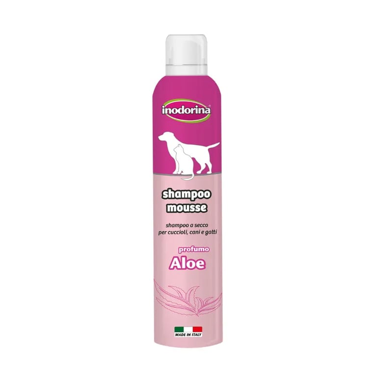Champú Mousse Seco Aloe