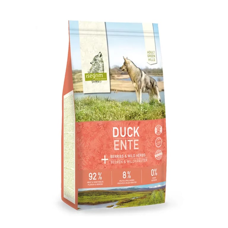 Adult Green Hills Pato + Bayas Y Hierbas Silvestres