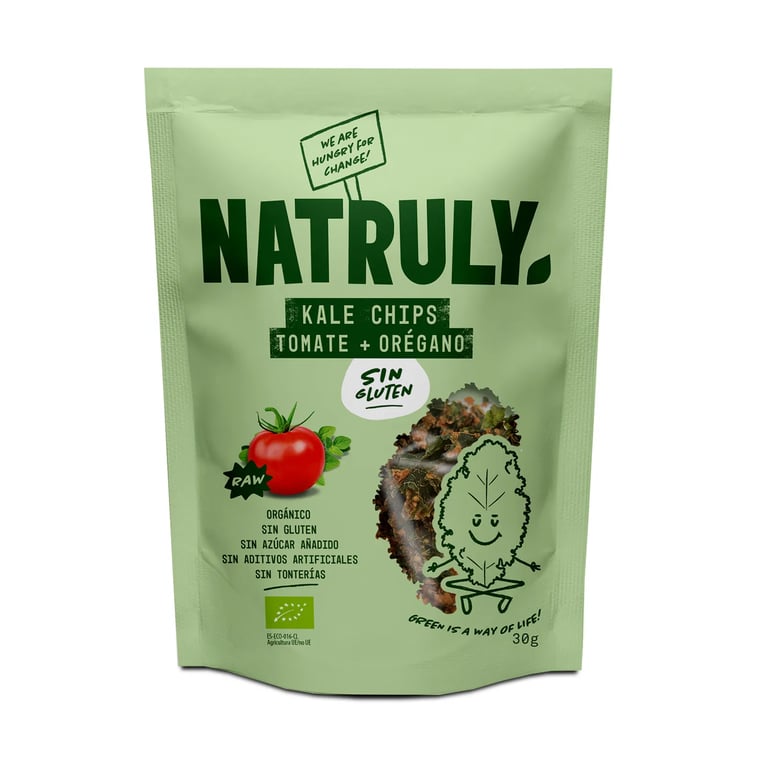 Kale Chips Tomate + Orégano