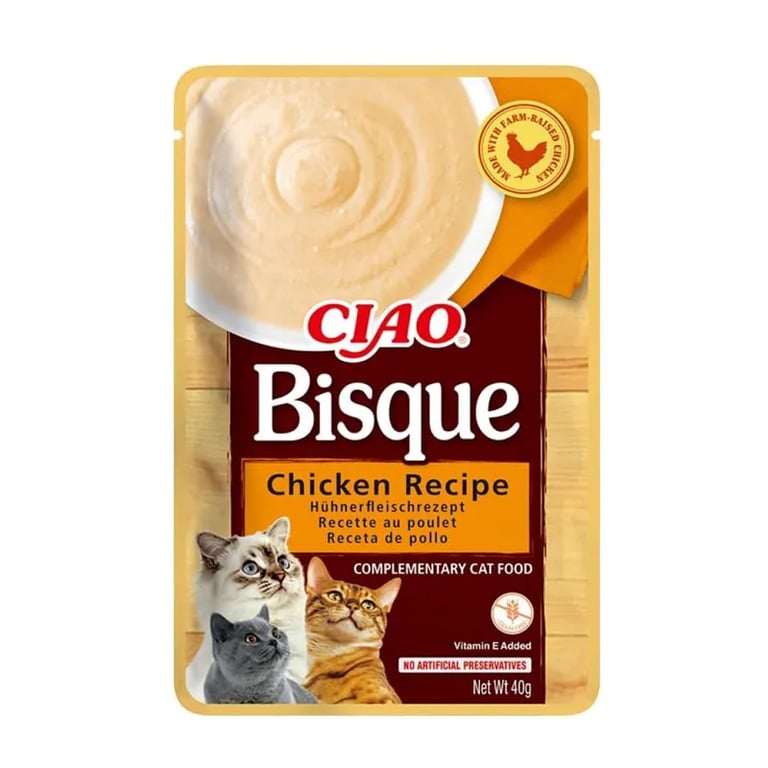 Cat Bisque Receta De Pollo