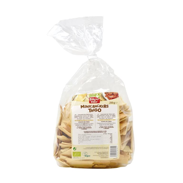 MINI CRACKERS DE TRIGO BIO