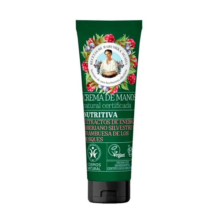 Crema De Manos Nutritiva Enebro Y Frambuesa
