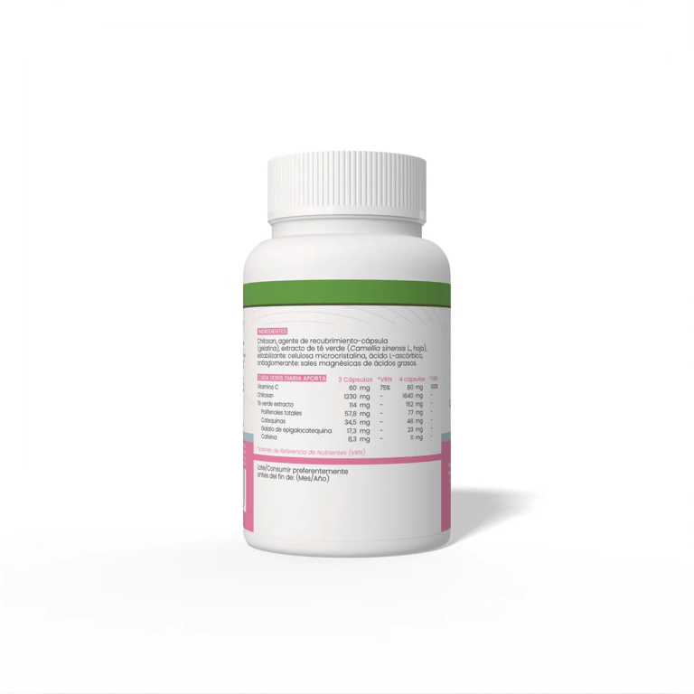 Chitosane + Thé Vert + Vitamine C - imagen 3 de 4
