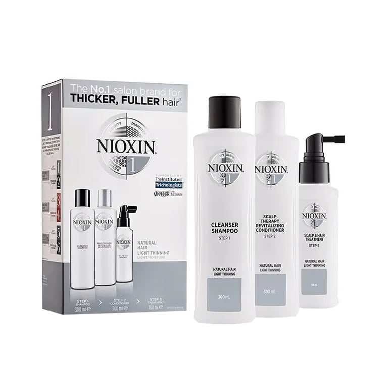 System 1 Shampoo 300 ml + Conditioner 300 ml + Behandeling
