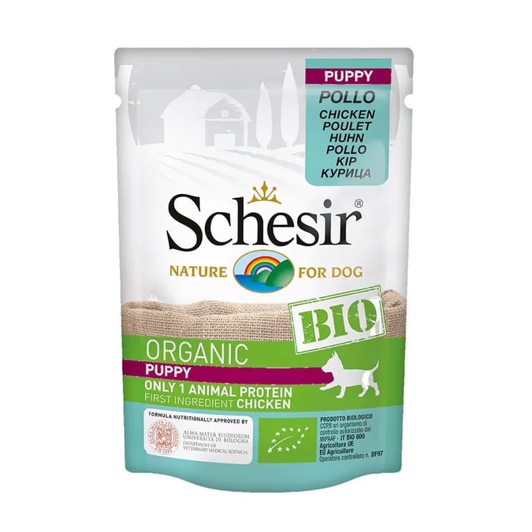 Puppy Cibo Umido Bio Pollo