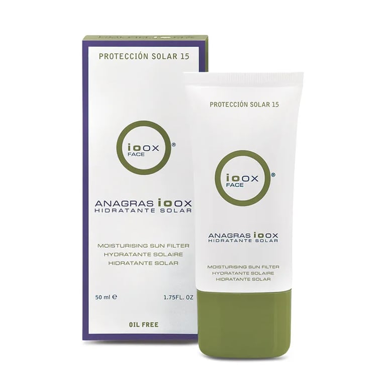 IOOX FACE ANAGRAS HYDRATANT SOLAIRE SPF 15