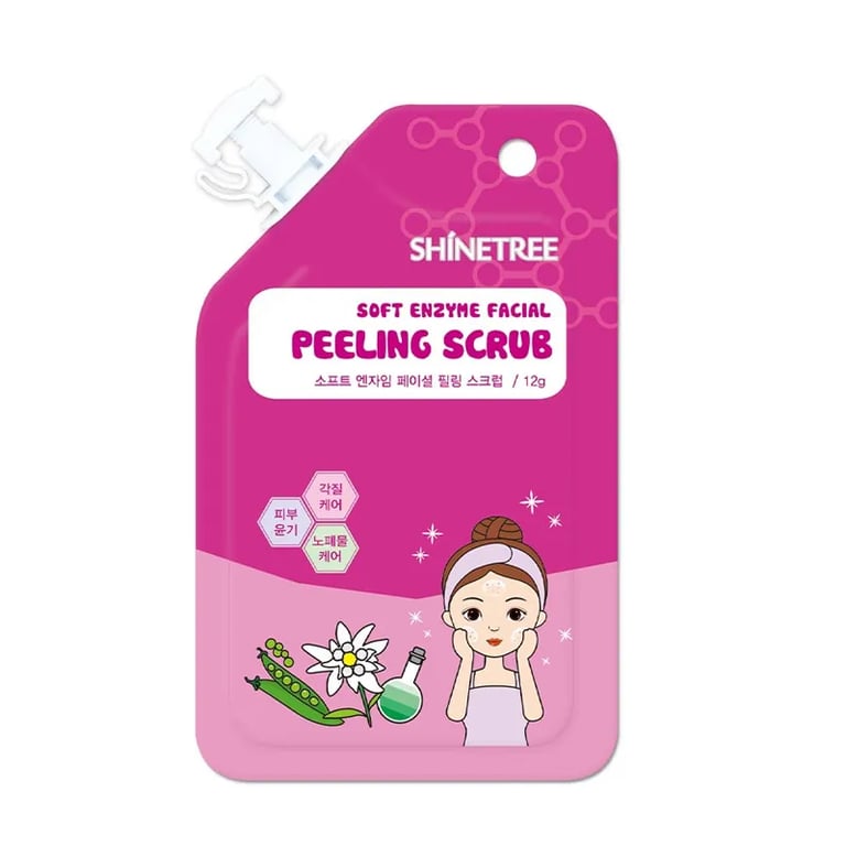 Soft Enzyme Facial Peeling Scrub