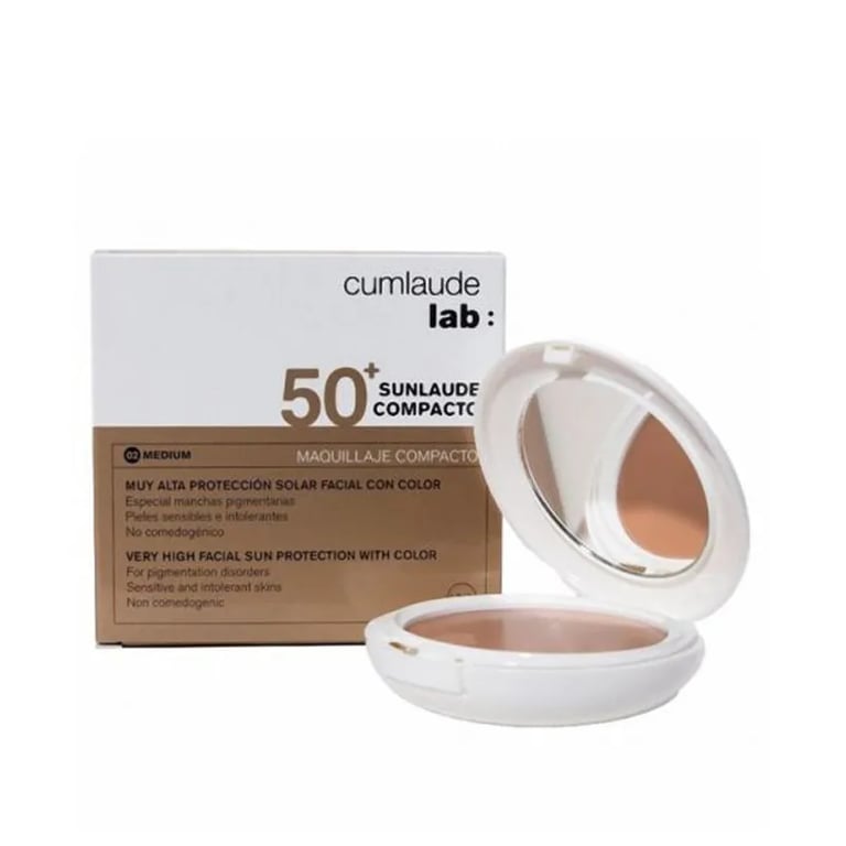 SUNLAUDE KOMPAKT-MAKEUP SPF50+ MEDIUM