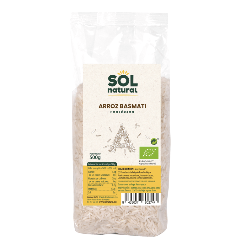 Riz Basmati Blanc Bio
