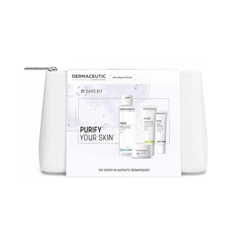21 Days Skin Kit Purify Your Skin Lote 4 Peças Oxybiome 100 ml