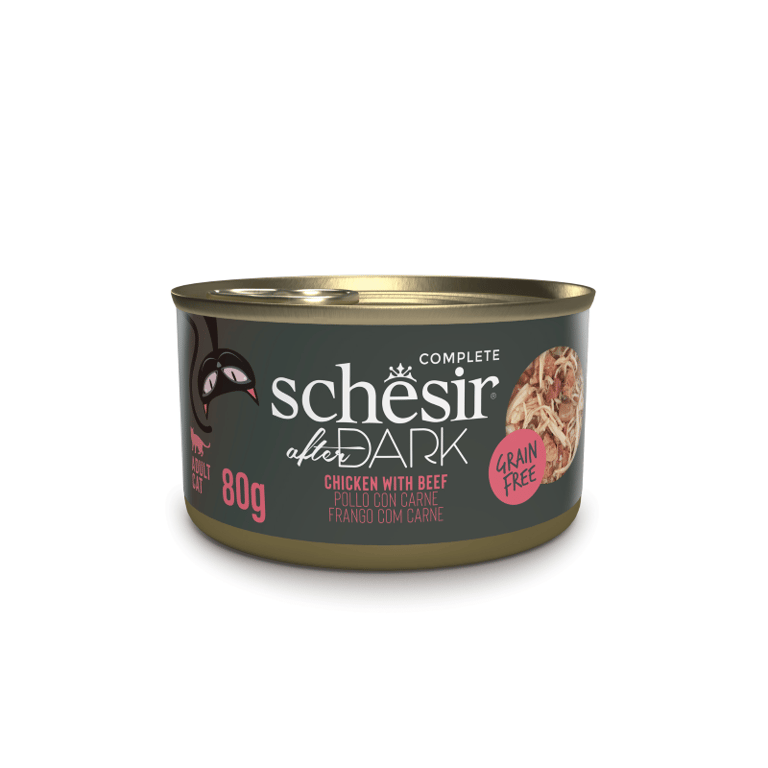 Cat After Dark Poulet Bœuf Bouillon