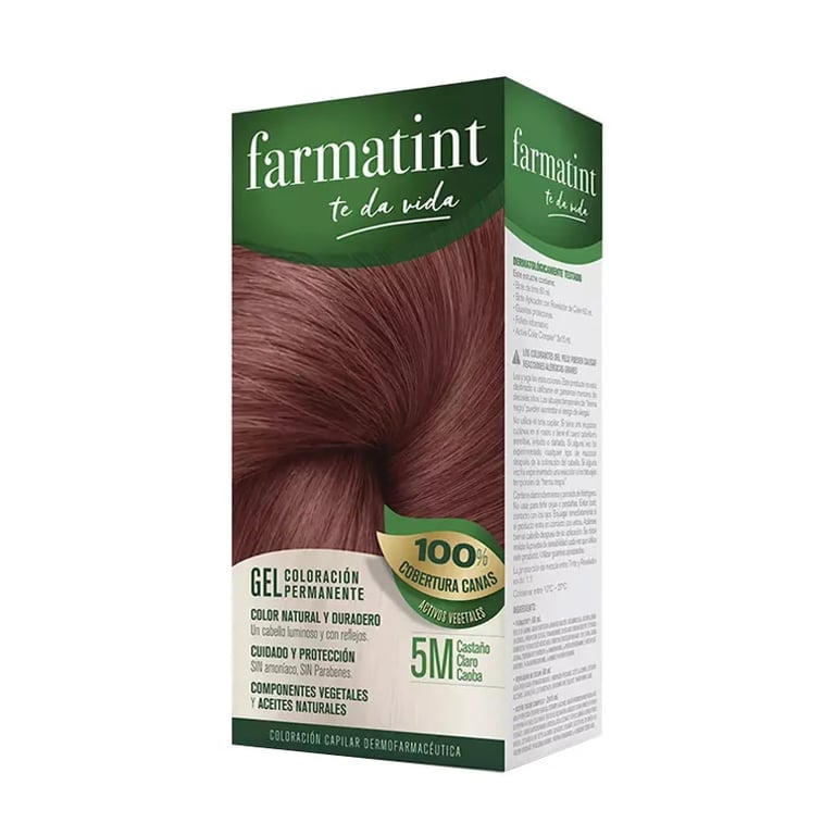 Farmatint Gel 5M Licht kastanjebruin mahonie