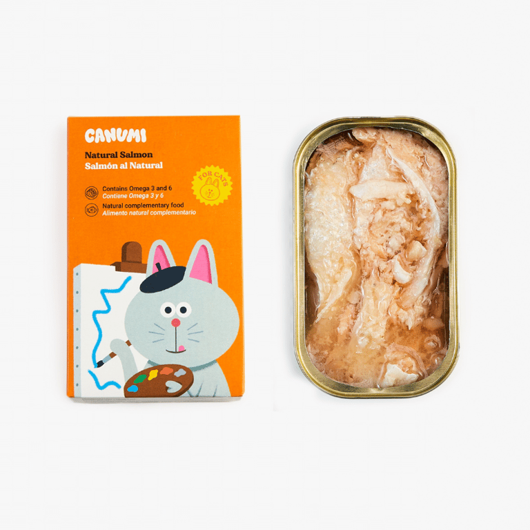 Trozos de Salmón al Natural para Gatos