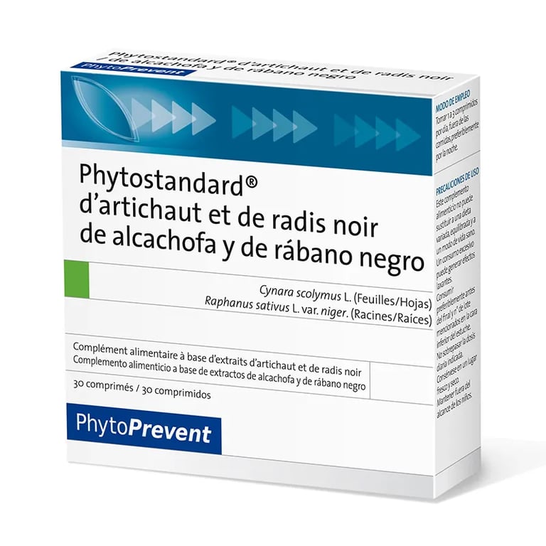 PHYTOSTANDARD ALCACHOFA Y RÁBANO NEGRO