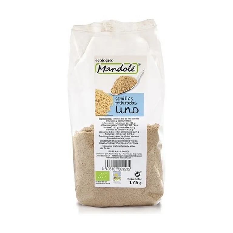 Semillas De Lino Dorado Triturado Bio